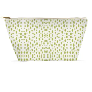 Cosmetic Bag - Spots on Spots Green